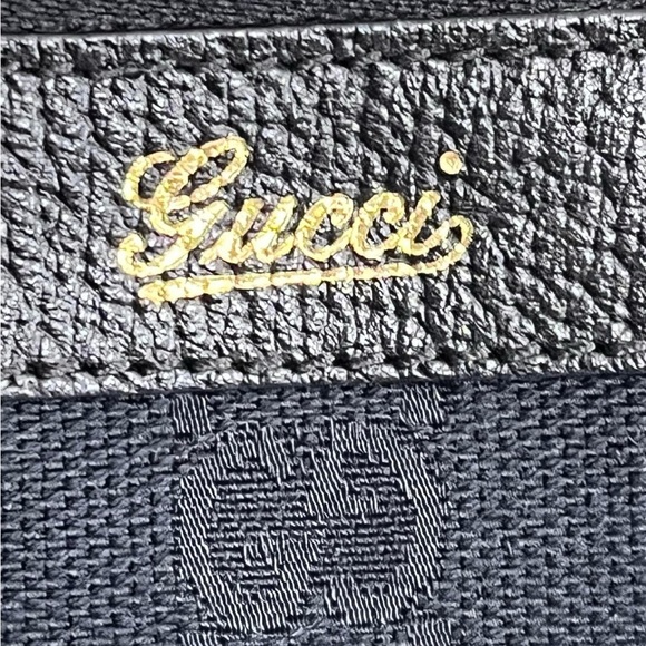 Gucci Handbags - GUCCI Black Canvas Tote Bag👜
